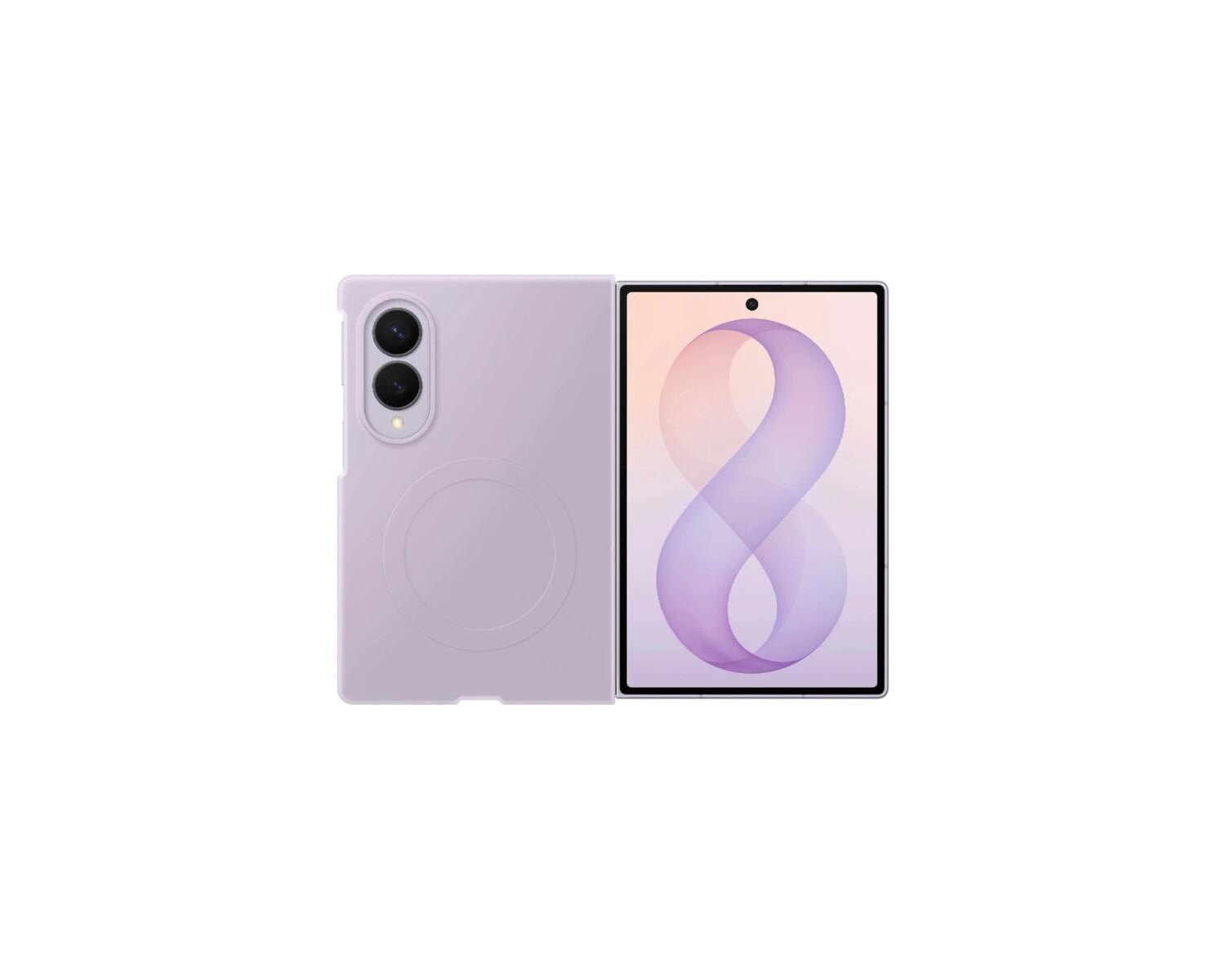 Funda Samsung Silicone Magnet para Galaxy Z Fold8 - Violet 