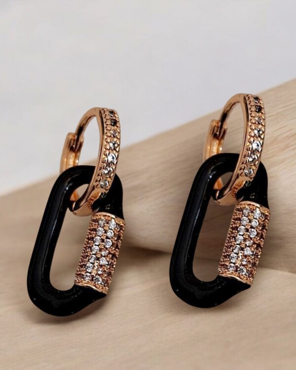 Caravanas Hanna Negro