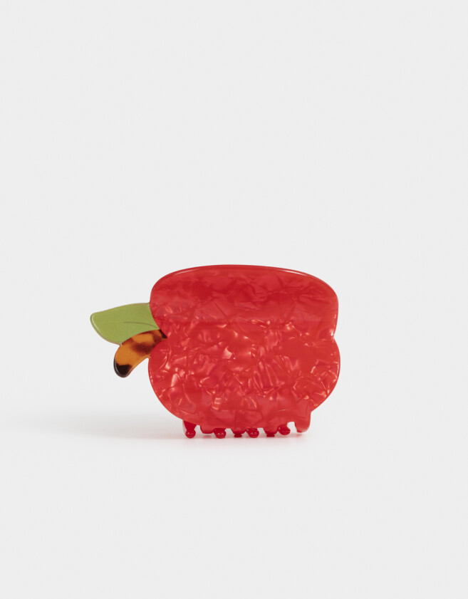 Broche Frutas Broche Acrílico Frutas - Rojo Medio