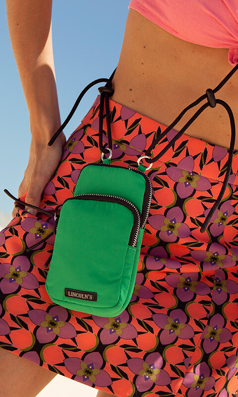 PHONE BAG ILLESCAS VERDE TROPICAL