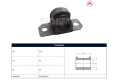 Buje Ford Ecosport 17-25 Der/Izq Buje Ford Ecosport 17-25 Der/Izq