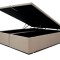 Box Baúl - Tapizado en Lino 160x200 (discontinuado Microfibra Beige)