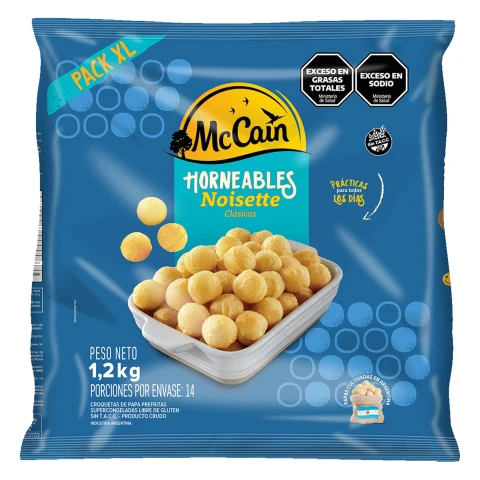 Noisettes McCain 1.200 KG Noisettes McCain 1.200 KG