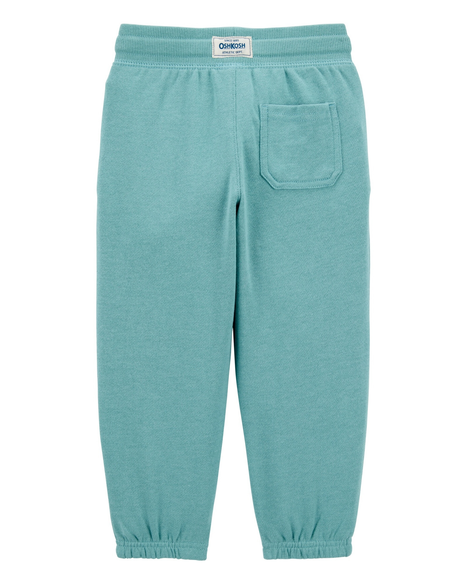 Pantalón deportivo de algodón, con logo, verde. Talles 2-5T Pantalón deportivo de algodón, con logo, verde. Talles 2-5T