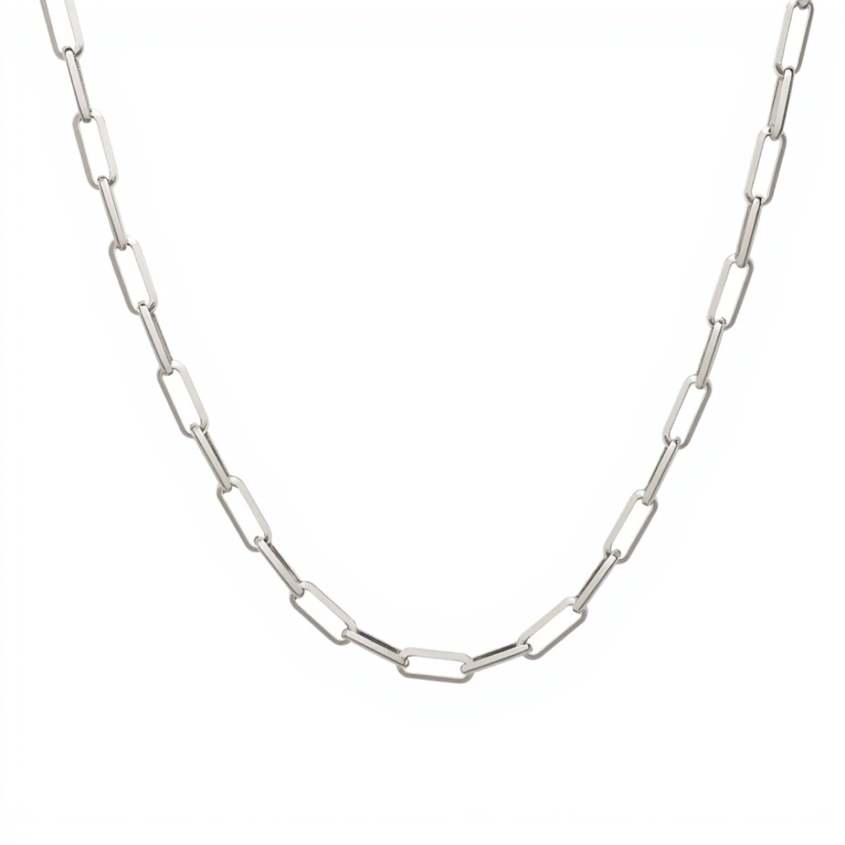 Cadena Force eslabón largo-Plata 925-Sin Piedra-CD3060 - sinpiedra 
