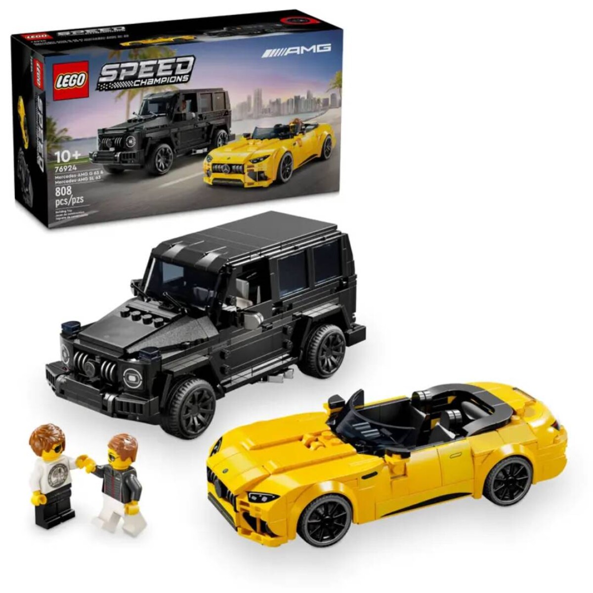 Lego Mercedes Benz AMG G 63 y Mercedes AMG SL 63 808 Piezas 9+ - Lego Boys 