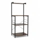 Mueble auxiliar Rack organizador 4 niveles de cocina Hierro y MDF Sin Color