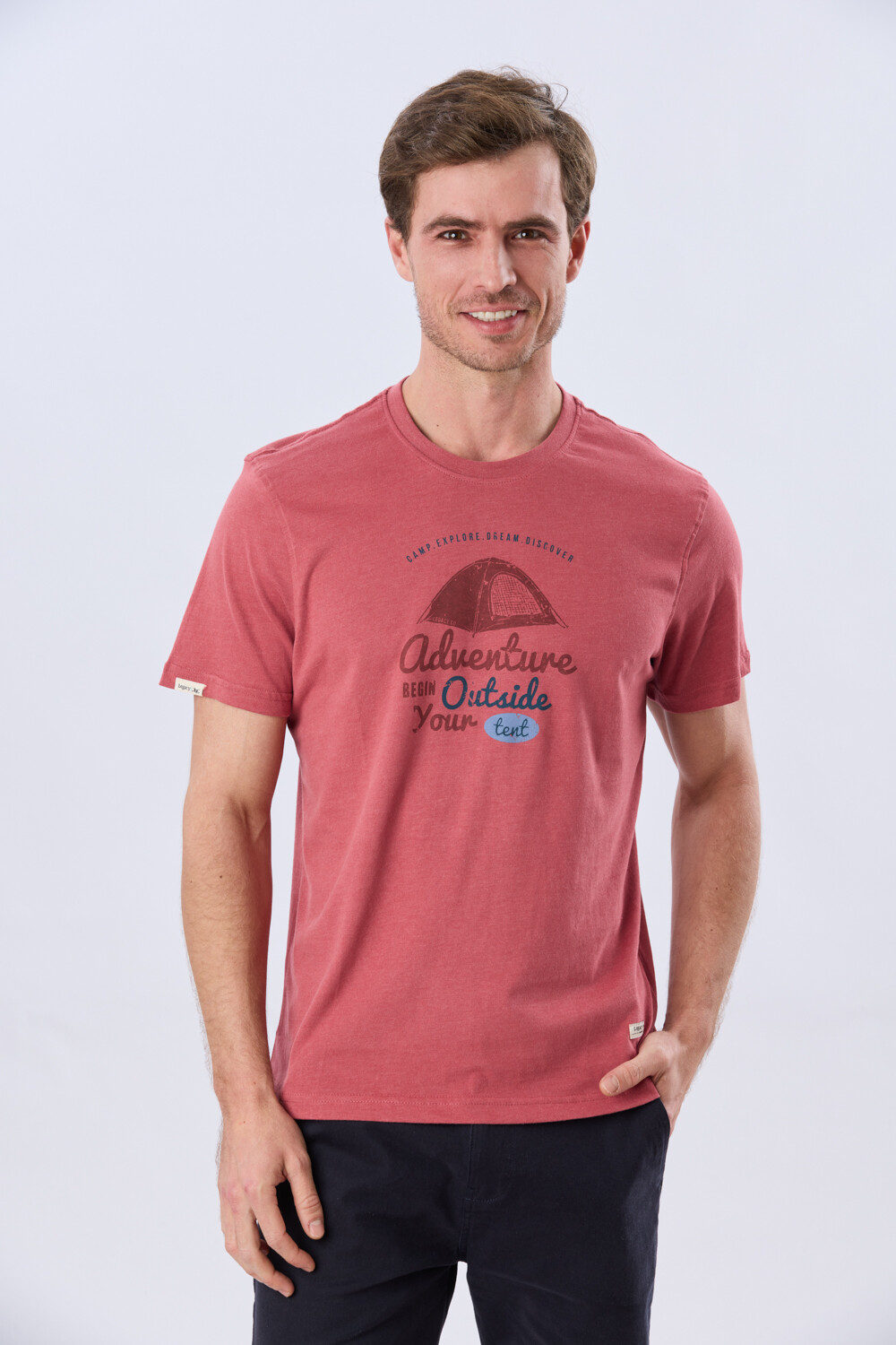 REMERA ESTAMPADA Ladrillo