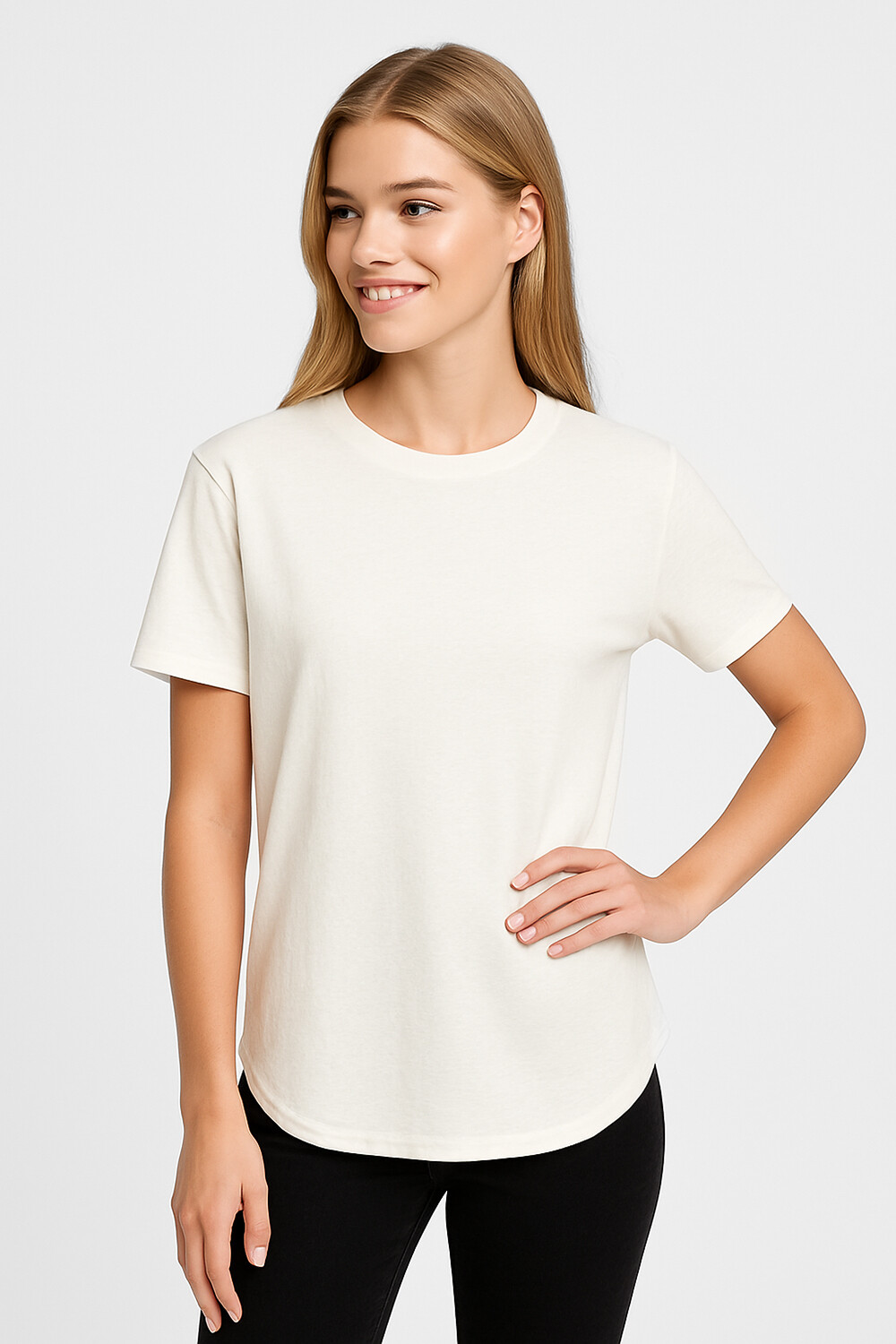 Remera Christalline Marfil / Off White