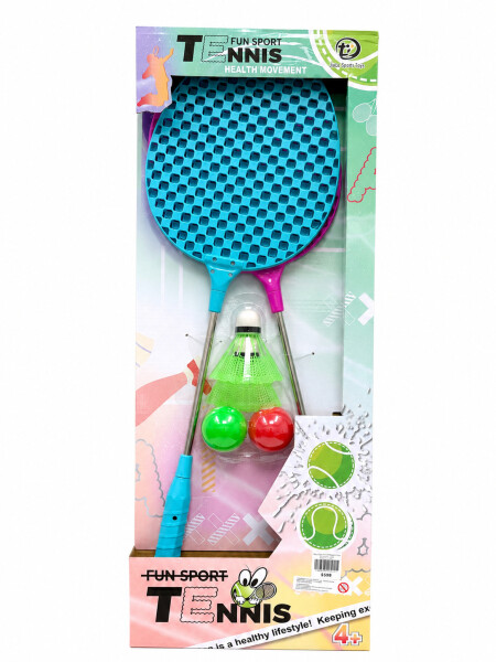 RAQUETA DE BADMINTON CELESTE