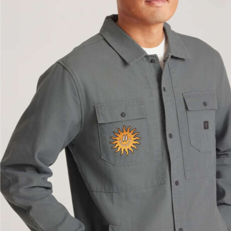 Campera Roark Hebrides Unlined Gris