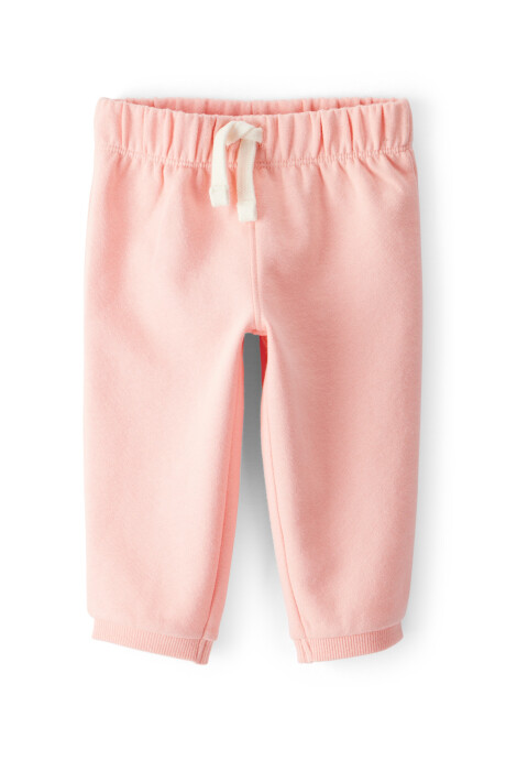 Pantalón deportivo de algodón, rosado Pantalón deportivo de algodón, rosado