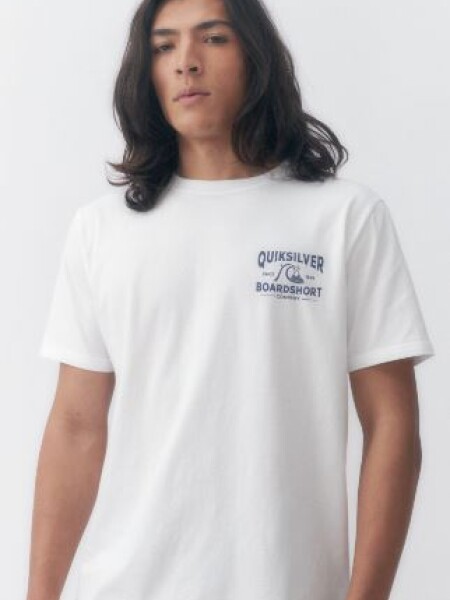 T-SHIRT QUIKSILVER 40602 BLANCO
