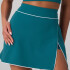 Faldas On-The-Go Classic Mini Skirt Mujer Green Abyss/Classic White