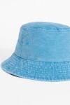 Gorro bucket gastado celeste