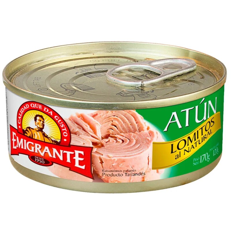 ATUN EMIGR.LOMITO 170G NATURAL Atun Emigr.lomito 170g Natural