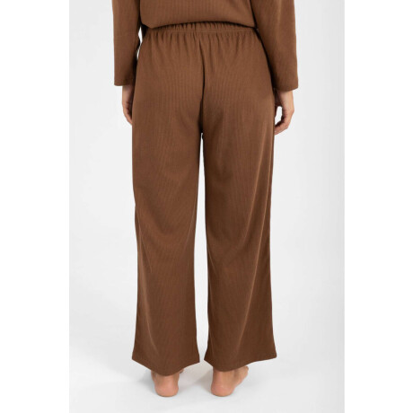 Pantalon cosy Marron