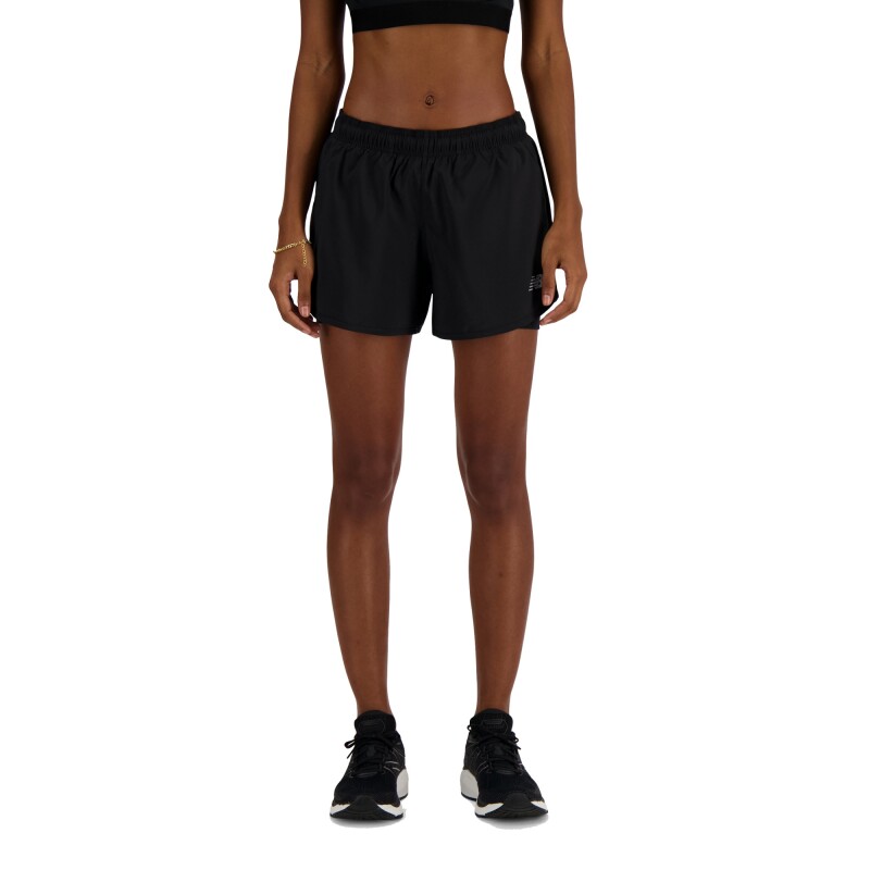 Short New Balance de Dama - 2 IN 1 SHORT 3 INCH - WS41225BK BLACK