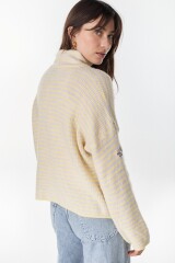 Campera Senna Lila/Amarillo