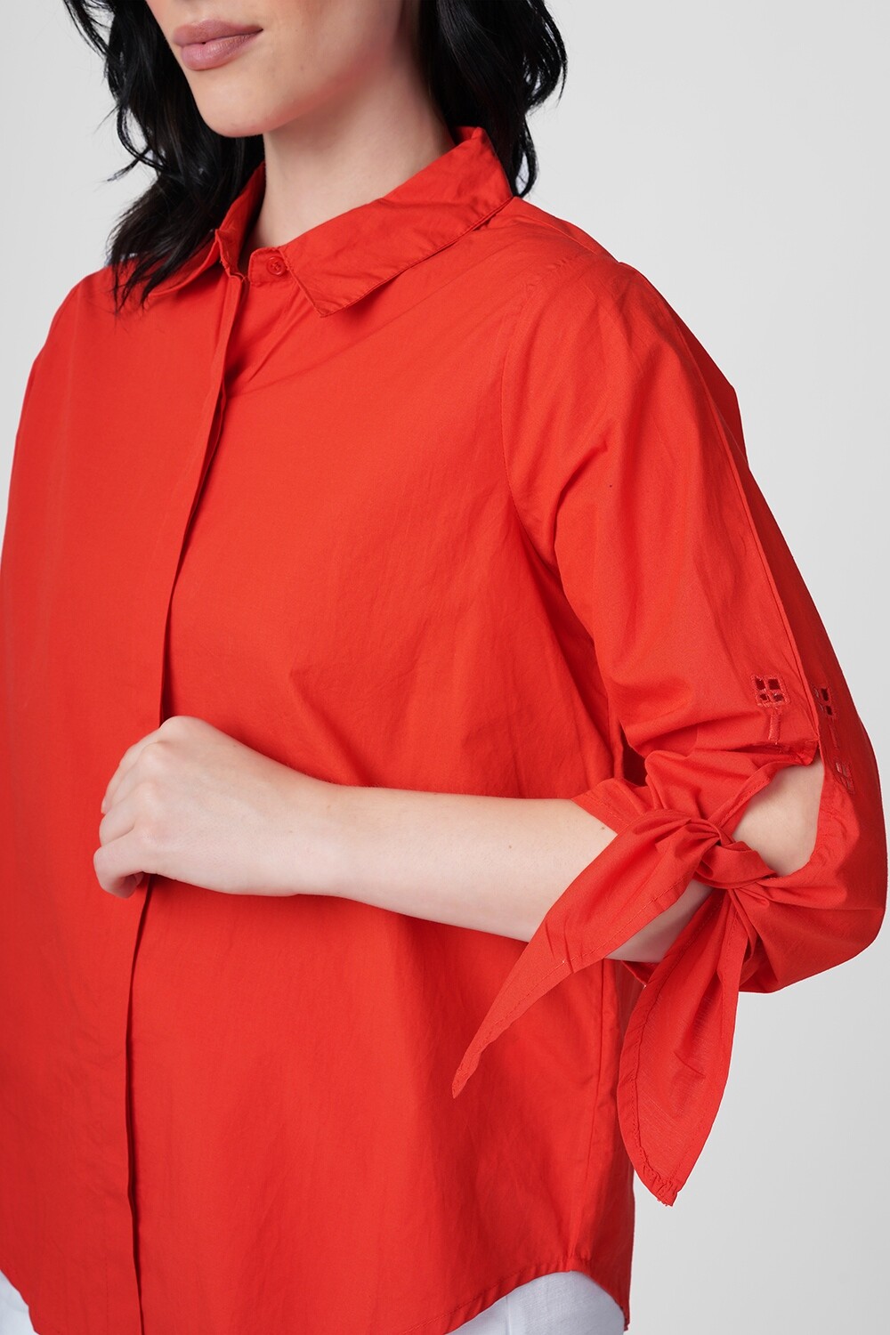 Blusa Sella Rojo Coral