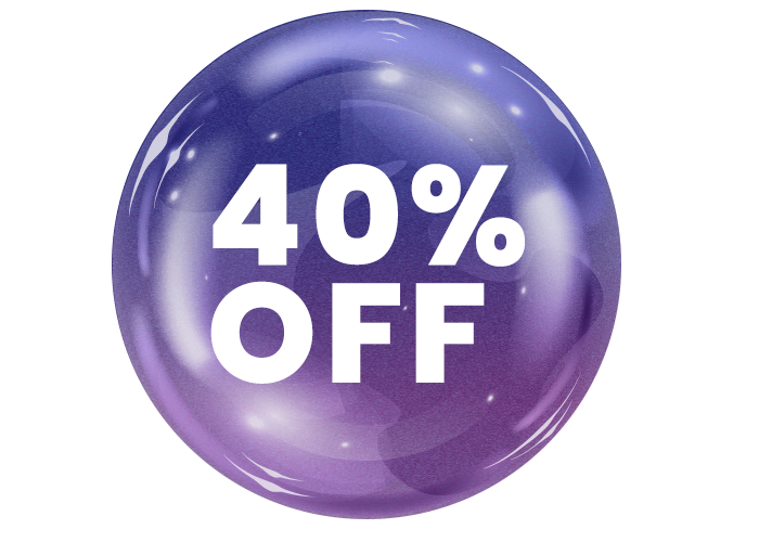 Hasta 40%Off