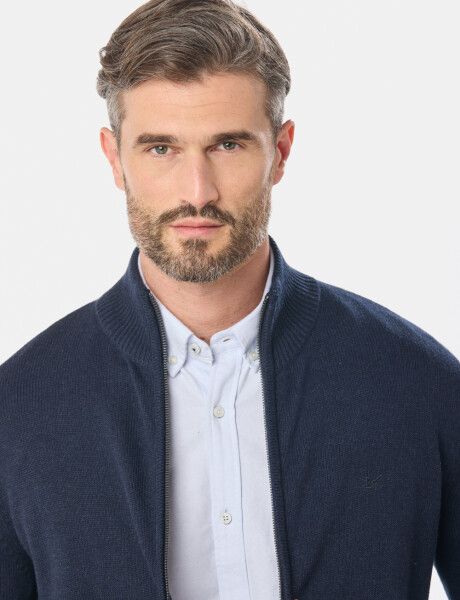CAMPERA TEJIDA Azul