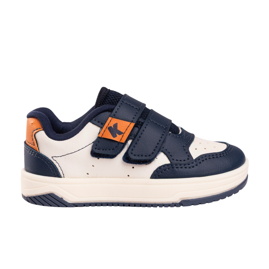 KIDY TENIS HAPPY WHITE/MAR