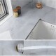 Vinilo Decoración Mesada Pared 60 Cm X 2m MARMOL GRIS