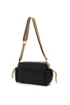Bandolera de nylon Negro