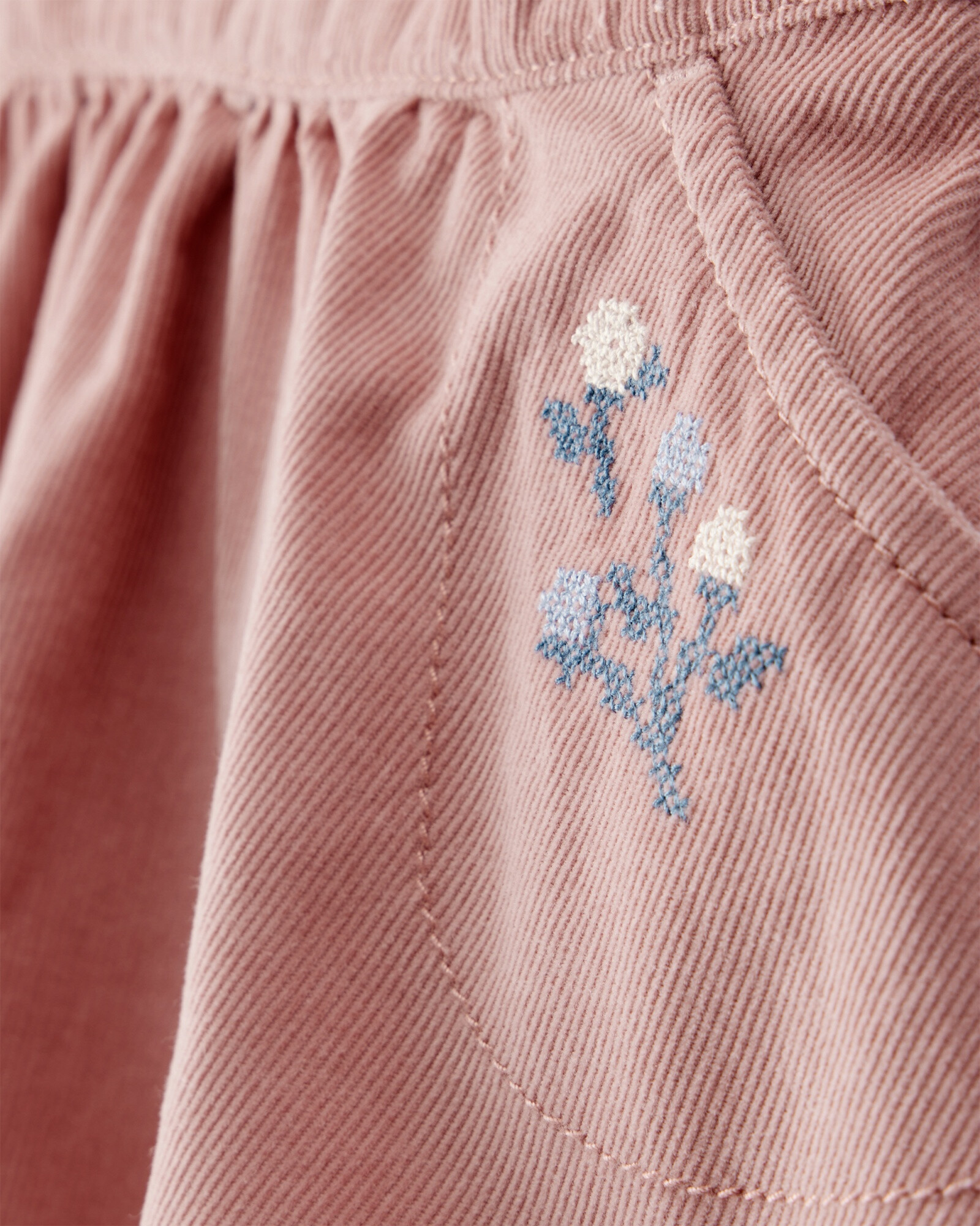 Pollera de pana, rosada Pollera de pana, rosada