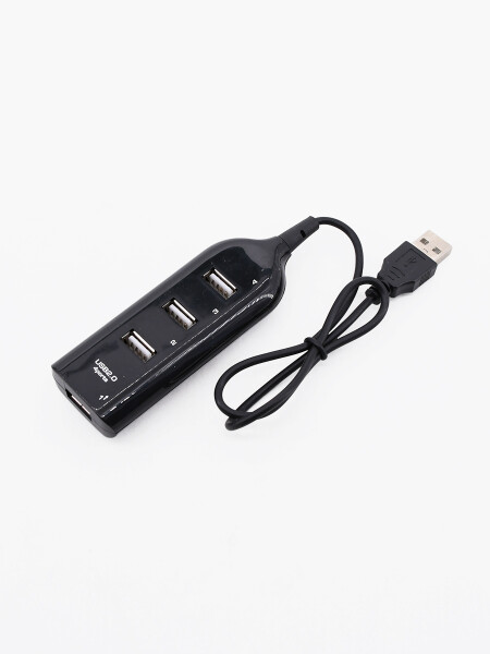 EXTENSOR ENTRADA USB NEGRO