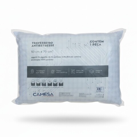ALMOHADA SOPORTE FIRME ANTIESTRES 50X70CM Unica