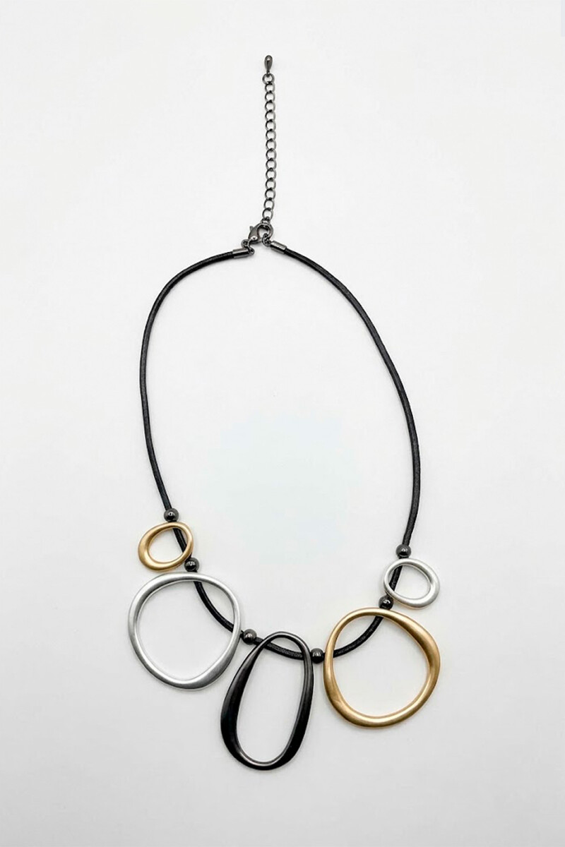 COLLAR GALAXIA PLATA ORO