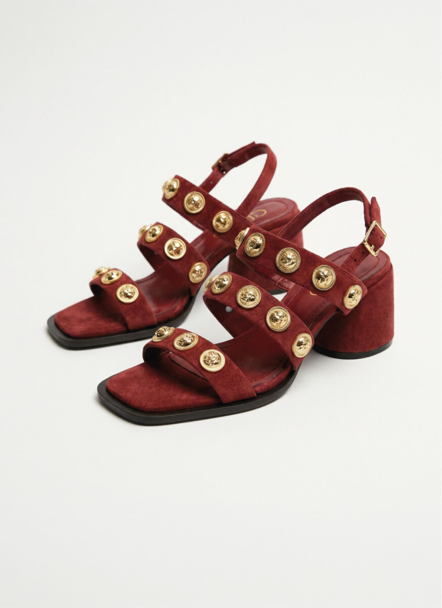 Sandalia Casba - BORDO 