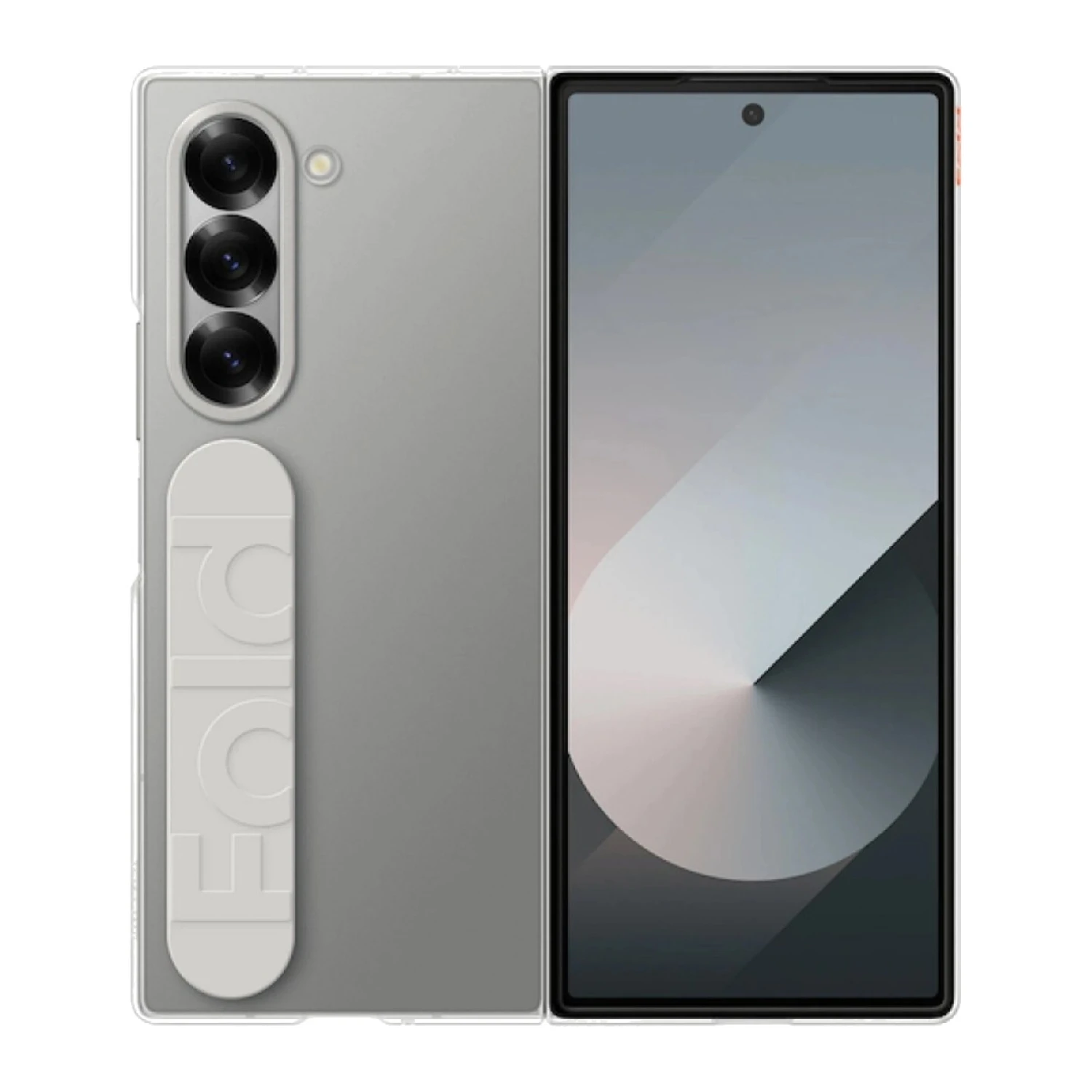 Funda Samsung Clear Case Transparente con Agarre para Galaxy Z Fold6