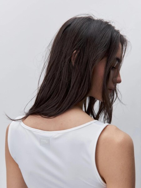 MUSCULOSA D.CASSIN MISTIC BAS BLANCO