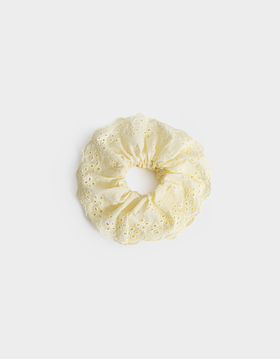 Scrunchie Broderie 