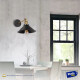 Aplique Vintage Industrial Vintage Spot Negro