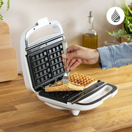 Waflera Moulinex Waffle Time Blanca