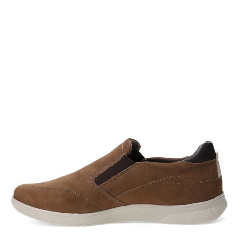 Zapato de Hombre Freeway Casual Marrón Alga (Nobuk)