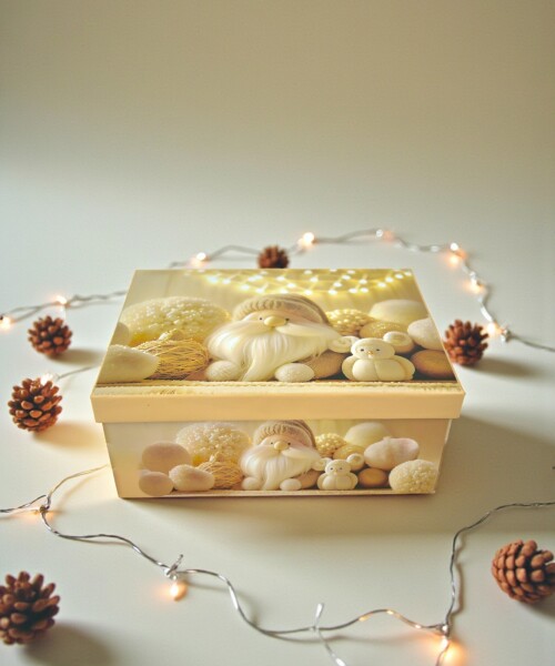 Caja Rigida Navidad 16 x 22,5 x 9,5 Diseño 2