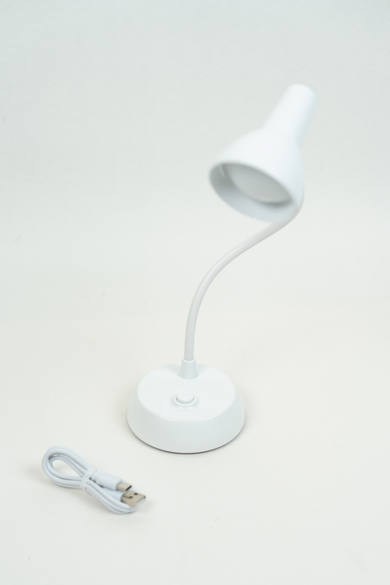 Lampara De Mesa Luciu - Blanco 