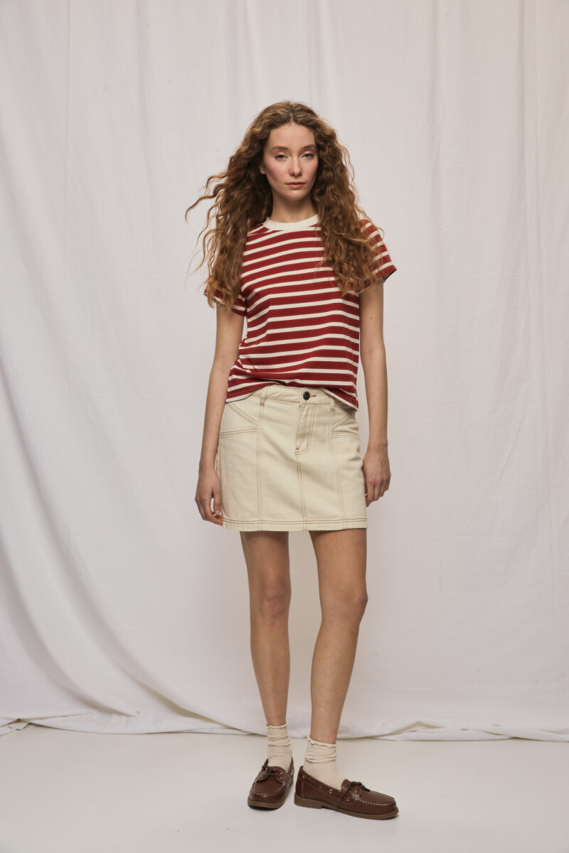 FALDA PRITA Beige