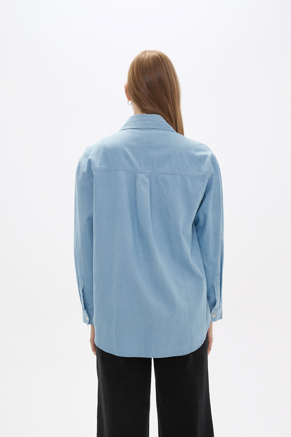 Sobrecamisa Manapouri Celeste Grisaceo