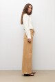 Jean wide leg Sade tostado