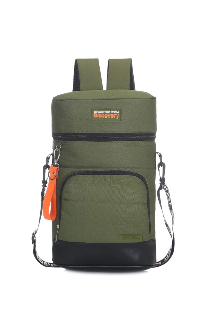 Mochila Matera Puffer - Discovery Verde