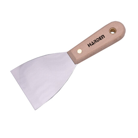 ESPATULADEACEROINOX100MMMANGOMADERAPROHARDEN++ N/a