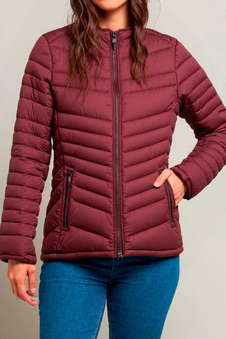 CAMPERA FURA REV Bordeaux