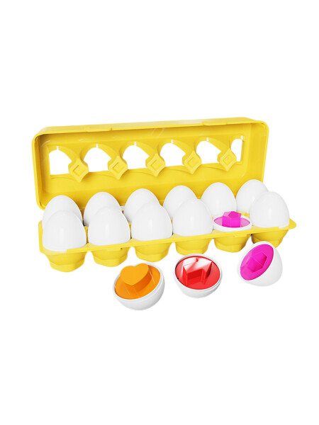 JUEGO ENCASTRE NUMEROS/ HUEVO AMARILLO
