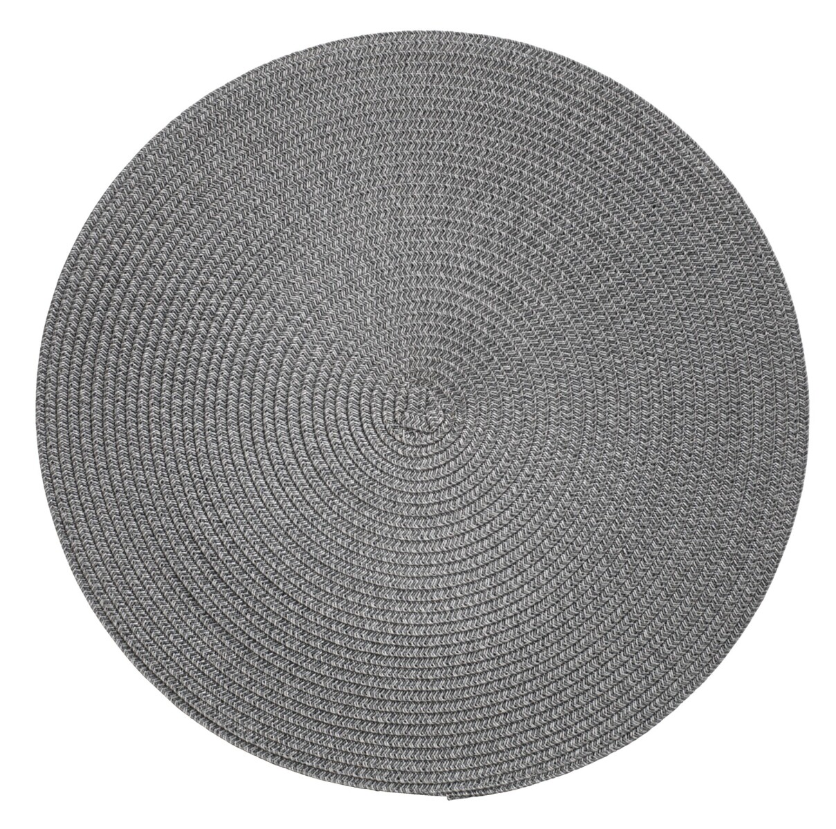 Mantel individual KUNGSMYNTA Ø38 gris oscuro 